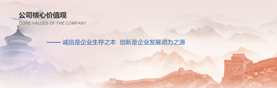 公司核心价值观